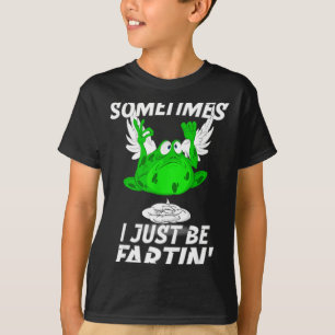 Sometimes I Just Be Farting Funny Vintage Frog T-Shirt