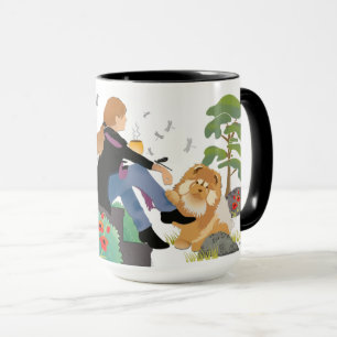 SOMETIMES I SITS AND THINKS Chow - choose style M Mug