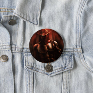 Sometimes It's Hell - Cowboy 7.5 Cm Round Badge
