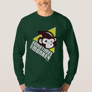 Sometimes the Monkey Men's Long Sleeve T-Shirt