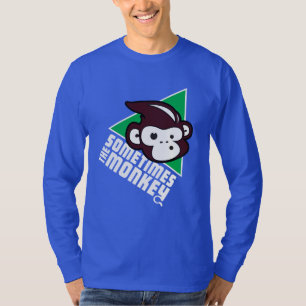 Sometimes the Monkey Men's Long Sleeve T-Shirt