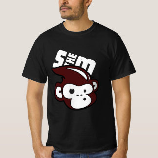 Sometimes the Monkey Men's Value Dark T-Shirt