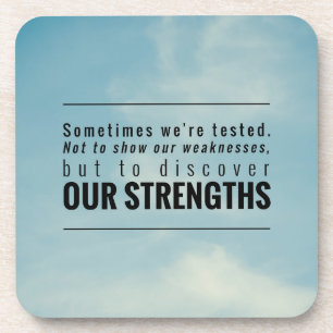 Sometimes We Are Tested Coaster
