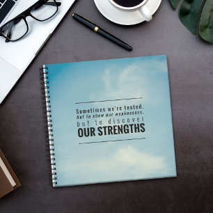 Sometimes We Are Tested Notebook