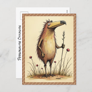 Sometimes You Don't Know Where You'll End Up Trip Holiday Postcard