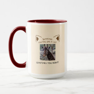 Sometimes you feel like a cat (or giraffe) mug