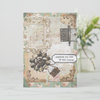 Sometimes You Have to Take Chances Inspire Card