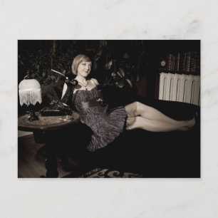 Sometimes You Just Have to Let Them Talk Postcard