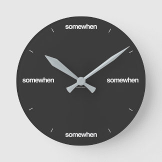 Somewhen Clock (in any colour)