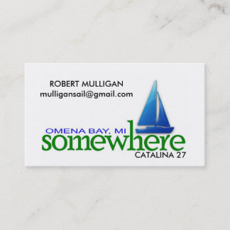 SOMEWHERE Card - ROBERT MULLIGAN