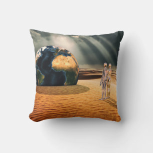 Somewhere Else – Facing the World Cushion
