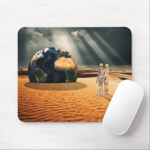 Somewhere Else – Facing the World Mouse Pad