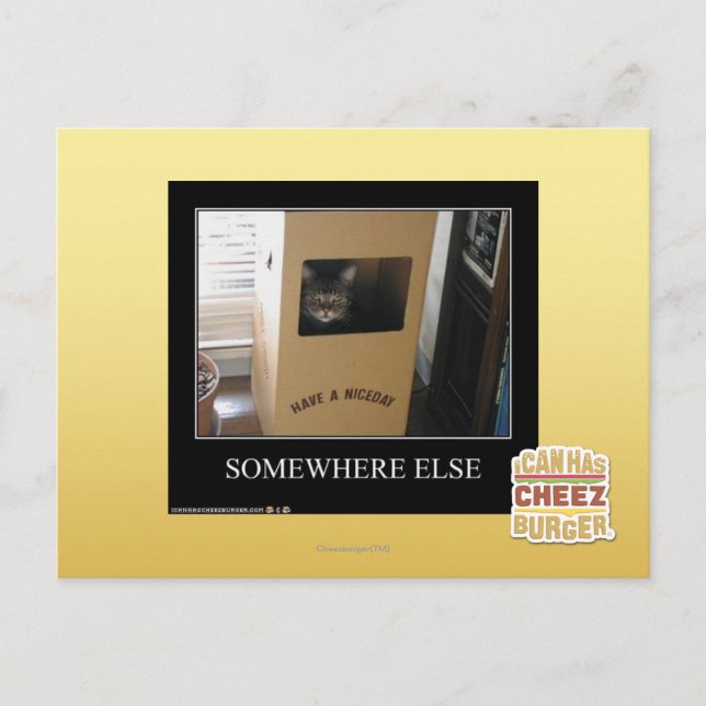Somewhere Else Postcard (Front)