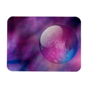 Somewhere in Outer Space Flexible Magnet
