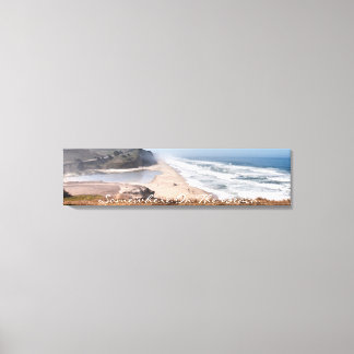 Somewhere On The Beach Stretched Canvas Art