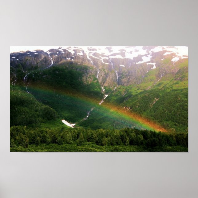Somewhere over the Rainbow in Alaska Poster (Front)
