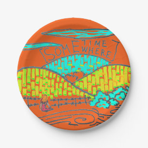 Somewhere / Sometime Dinner Plate