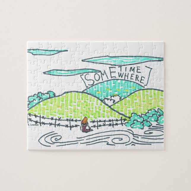 Somewhere / Sometime Jigsaw Puzzle (Horizontal)