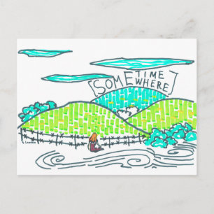 Somewhere / Sometime Postcard