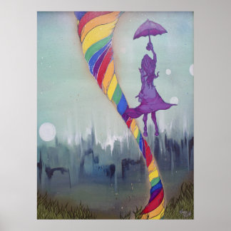 Somewhere Under Poster Print