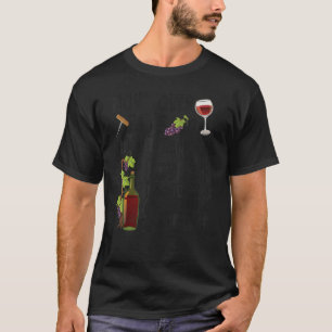 Sommelier Wine Drinking Tasting Girl Move Over Boy T-Shirt