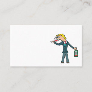 Sommelier Wine Tasting Business Card