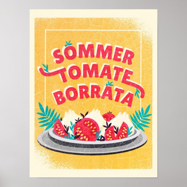 Sommer Tomate Borratta  Poster (Front)