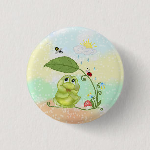 Sommerfrosch 3 cm round badge