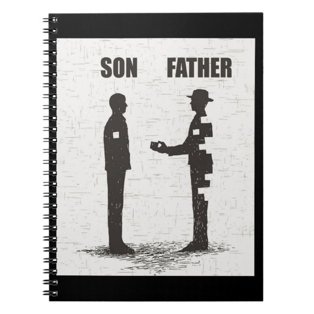 Son And Father Notebook (Front)