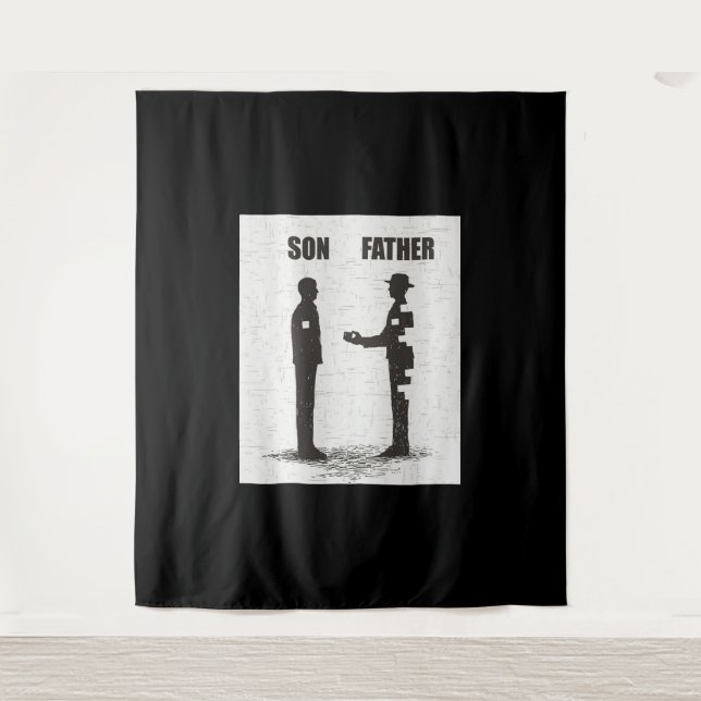 Son And Father Tapestry (Front)