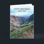 Son Birthday Big Horn Mountains Wyoming Card<br><div class="desc">Birthday greeting card for a son. A photo of somewhere in the Big Horn Mountains in Wyoming,  U.S.A.  Wishing you another year of great adventures. Happy Birthday! Art,  image,  and verse copyright © Shoaff Ballanger Studios,  2023.</div>