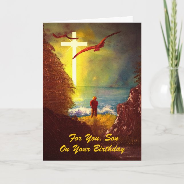 Son Birthday Card (Front)