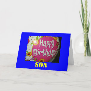 son birthday card