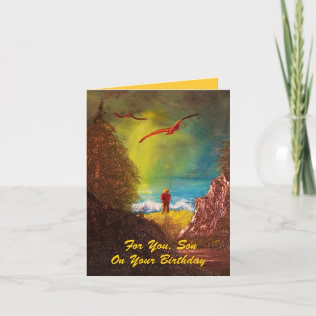 Son Birthday Card (Front)