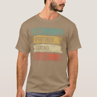 Son Brother Gaming Legend Gamer Gifts Foreenage Bo T-Shirt