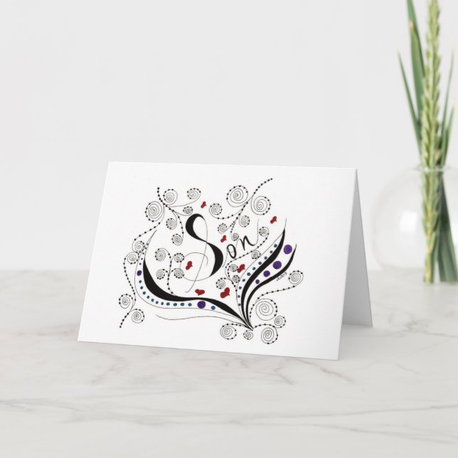 Son Card (Front)