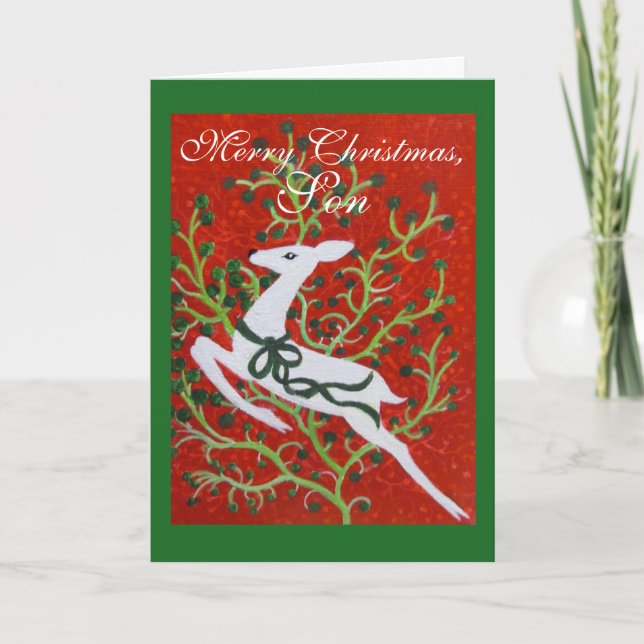 Son, Christmas card (Front)