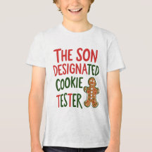 Son Designated Cookie Tester Christmas