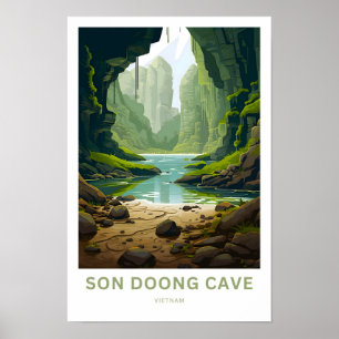 Son Doong Cave Vietnam Travel Print