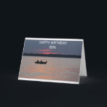 SON ENJOY YOUR BIRTHDAY OUT ON THE WATER CARD<br><div class="desc">WHAT AN AWESOME WAY  TO SAY "HAPPY BIRTHDAY" TO A FRIEND OR A FAMILY MEMBER WHO LOVE THE WATER AND BEING OUT ON IT AS MUCH AS THEY CAN!!!! THANKS FOR STOPPING BY 1 OF MY 8 STORES!!</div>
