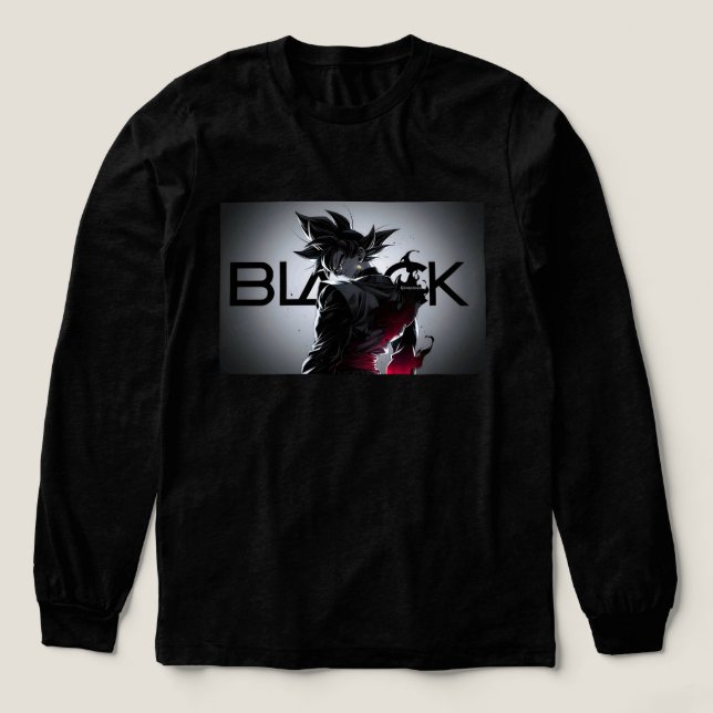 Son goku black t shirt (Design Front)