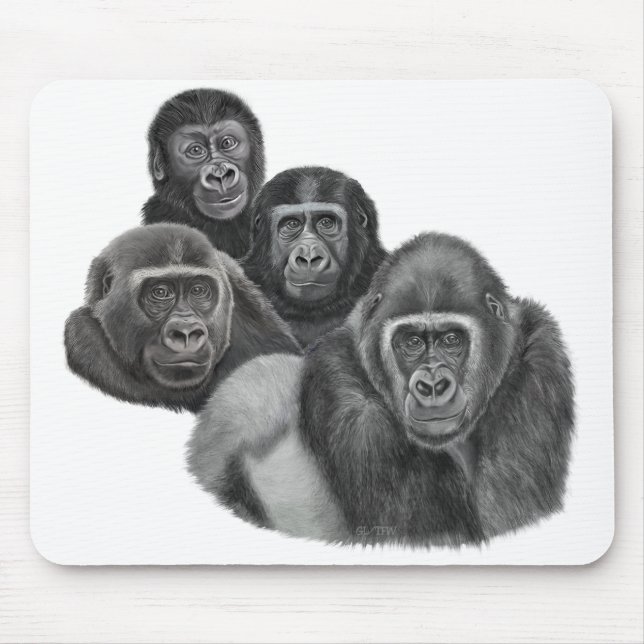 Son Gorilla MousePad By AGE. Gorilla Life GL/TFW (Front)