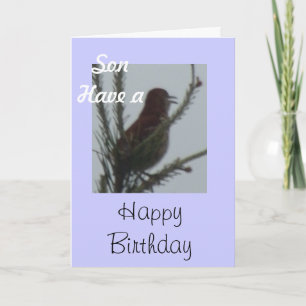 Son Have a Happy Birthday Card