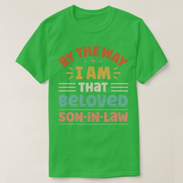 Son In Law 59 T-Shirt (Design Front)