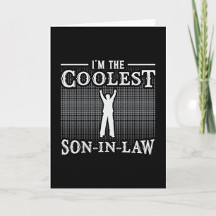 Son In Law Awesome Father In Law Lawsuit Gift Idea Card