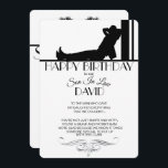 Son-In-Law Birthday Card<br><div class="desc">I hope you enjoy this great Birthday Card with this Son-In-Law silhouette Images on it.  You can change ALL THE PERSONAL INFORMATION on the Birthday Card to meet your needs.  Enjoy!
https://www.zazzle.com/store/artzdizigns</div>