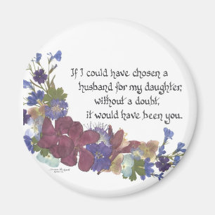 Son-in-law gift magnet