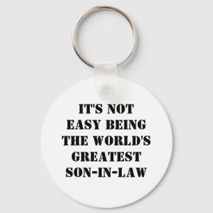 Son-In-Law Key Ring