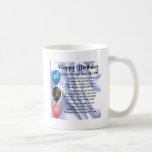 Son in Law poem -  Happy Birthday Design Coffee Mug<br><div class="desc">A great gift for a son in law on his birthday</div>