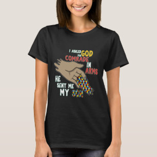 Son Kid Autistic Puzzle Piece Cool Autism Awarenes T-Shirt